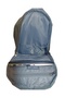Dp Casual a Quality Ecru Multi-Compartment Water Repellent Sports Travel Daily Lightweight Fabric Backpack 4-13 - 2