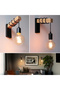 White 110V/220V LED Wall Light Sconces Fixtures Retro Wall Lamps E27 Iron Indoor Lamp Kitchen Bedsid - 6