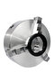 K11-160 three-jaw K11-80/100/125/160 Manual Self Centering Three Claw Four Claw Chuck Drilling Claw - 2
