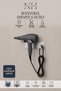 Stainless Steel Adhesive Blow Dryer Holder |   Installation Without Drilling |   Moisture Resistant
