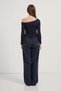 Armalife 1499 low shoulder skirt asymmetric flexible women blouse - 4