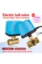 DN25 220V 2Ways AC220V DC12V-24V Three-wire Two-control Solar Central Air Conditioning Fan Coil Elec