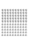 3mm 100pcs 16G 3mm 4mm Replacement Spare BALLS SPIKES Labret Barbell Bar Piercing Attachments 16g D - 6