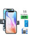 11 OEM A2221 A2111 A2223 OLED Pantalla ل iPhone 11 LCD شاشة تعمل باللمس محول الأرقام الجمعية ل