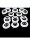 23mm 8pcs Shower Door Rollers/Runners/Spares 19mm 23mm 25mm 27mm Wheels Diameter, 5mm Hole - 4