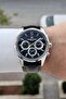 Silver Black Color 43 mm Men's Wristwatch with Gift Packaging - 2