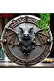 Round 20X20CM 2D Flat - 1pc Ozzy Osbourne 2D Flat Retro Round Aluminum Sign, 8x8 Inch Wall Hanging D