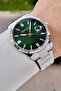 Dial Green Strap Grey Color Same as Pictured 40 mm Men's Calendar Wristwatch