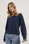 Armalife 1510 Kayik Yaka Soft Textured Women's Blouse
