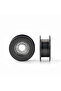 black-H-8-40-16.5mm 1pc Flat-bottomed H-shaped Groove POM Belt Guide Pulley Rollers: 8*40*16.5mm 608 - 4