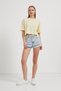 Armalife 2137 Ribbon Embroidered Vis Collar Crop Women's T-Shirt - 3