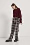 Armalife 0421 Plaid Palazzo Premium Women's Pants - 2