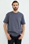 Basic Crew Neck Interlock T-Shirt - 4