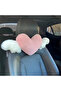 1pc Adorable Duck Heart Car Pillow: Multi-Use Neck Support & Chic Interior Decor- Elevating Trave... - 4