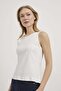 Sleeveless Blouse with Flounces on the Skirt - 2