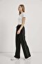 Premium Sweatpants with Elastic Waistband and Thin Stripes