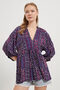 Armalife 4820 women's viscose bluz with open collar and elastic sleeve pattern