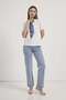Armalife 26667 women's t-shirt with scarf-detail embroidery - 4