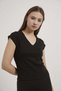 Armalife 26652 v neck Stretchy Cropped women's t-shirt - 2