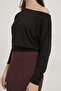 Armalife 1506 low shoulder draped knit women's blouse - 5