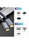 1m DP to HDMI Compatible Cable 4K 60Hz DisplayPort to HD Adapter Display Port Video Audio for PC HDT - 3