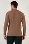 Cotton Crew Neck Basic Sweat Men's Sweatshirt 5905073 - 5