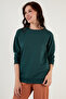 Cotton Regular Fit Crew Neck Basic Sweat SWEAT 5863569 - 3