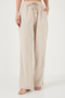 Relaxed Fit High Waist Wide Leg Trousers Pants 668Yp5040 - 2