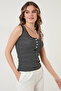Slim Fit Striped Buttoned Undershirt Undershirt 5864060 - 3