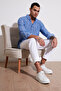 Cotton Striped Regular Fit Button Collar Shirt Men's SHIRT CF21S112480 - 2