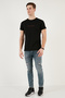 Cotton Slim Fit Crew Neck Letter Printed t Shirt Men t Shirt 541Enjoy - 3