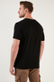Printed Crew Neck 100% Cotton Slim Fitt Shirt Men's T Shirt 646r3940 - 5