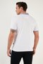 Cotton Slim Fit Men's Polo Neck T Shirt 646r4560 T-Shirt - 5