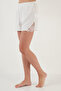 Lace V-neck Rope Strap Mini Pajama Set with Shorts Pajama Set 6110300 - 5