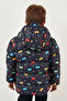 Extra Padded Soft Fleece Hooded Puffer Coat Boys' Coat 5763003 - 6