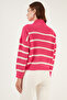 Striped Stand Collar Winter Sweater SWEATER 4616118 - 5