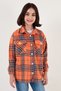 Plaid Cotton Double Pocket Winter Lumberjack Shirt Girls' SHIRT CF24W81783 - 4