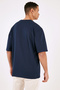 Cotton Oversize Crew Neck Basic T Shirt Men's T Shirt 5902365 - 6