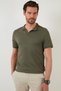 Slim Fit Cotton Polo Collar T Shirt Men's Polo Collar T Shirt5902141 - 3