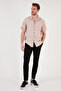 Regular Fit Apache Collar Short Sleeve Shirt Men's SHIRT CF24S117927 - 3