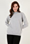 Cotton Stand Collar Basic Knitted Sweat SWEAT 5863323 - 2