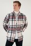 Cotton Plaid Slim Fit Winter Shirt Men's Shirt Cf23w114662 - 4