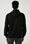 Slim Fit Printed Hooded Kangaroo Pocket Cotton Sweat Men's Sweat 5414018 - 5
