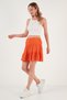Elastic Waist Mini Shorts Skirt SHORTS SKIRT5865038