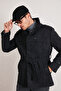 Slim Fit Pocketed Cotton Cashmere Coat Men's Coat 5841015