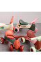ONE SIZE NEW Simulation Mini Cute Kids Balance Car Four-wheeled Baby Sliding Scooter Ornament Creati - 4