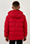 Plush Lined Inside, Zippered Pocket, Hooded Inflatable Coat for Boys, Boy's Coat 5760040 - 7