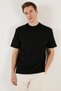 Cotton Relaxed Fit Crew Neck T Shirt Men's T SHIRT5905446 - 4