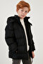 Plush Lined Removable Hooded Winter Coat with Pockets Boys' Coat 5761587 - 4