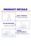 white M3 250pcs 250pcs/box M3 White Plastic Nylon Insulated Hex Standoff Hexagon Pillar Spacer Colum - 4